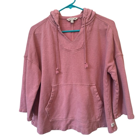 Toad and Co Women's Pink Hoodie Sweater size medium - Picture 1 of 9